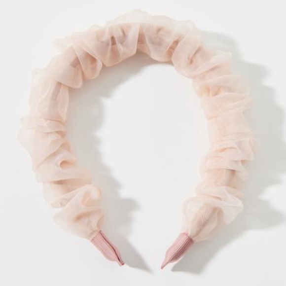 Urban Outfitters Chiffon Wrapped Headband in Pink | NEW - Picture 1 of 7